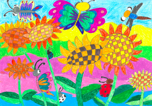 水质监测中心申艳之女 陈芊妍《虫语花香》