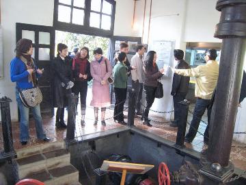 参观昆明自来水历史博物馆